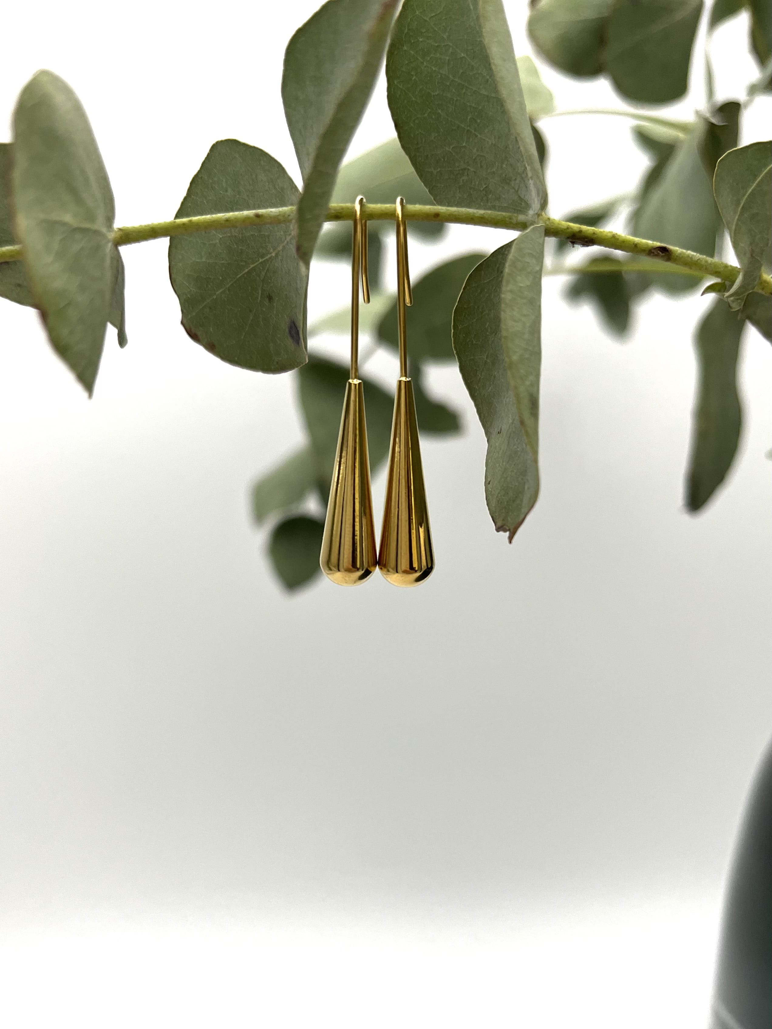 Pendientes Gold Drop